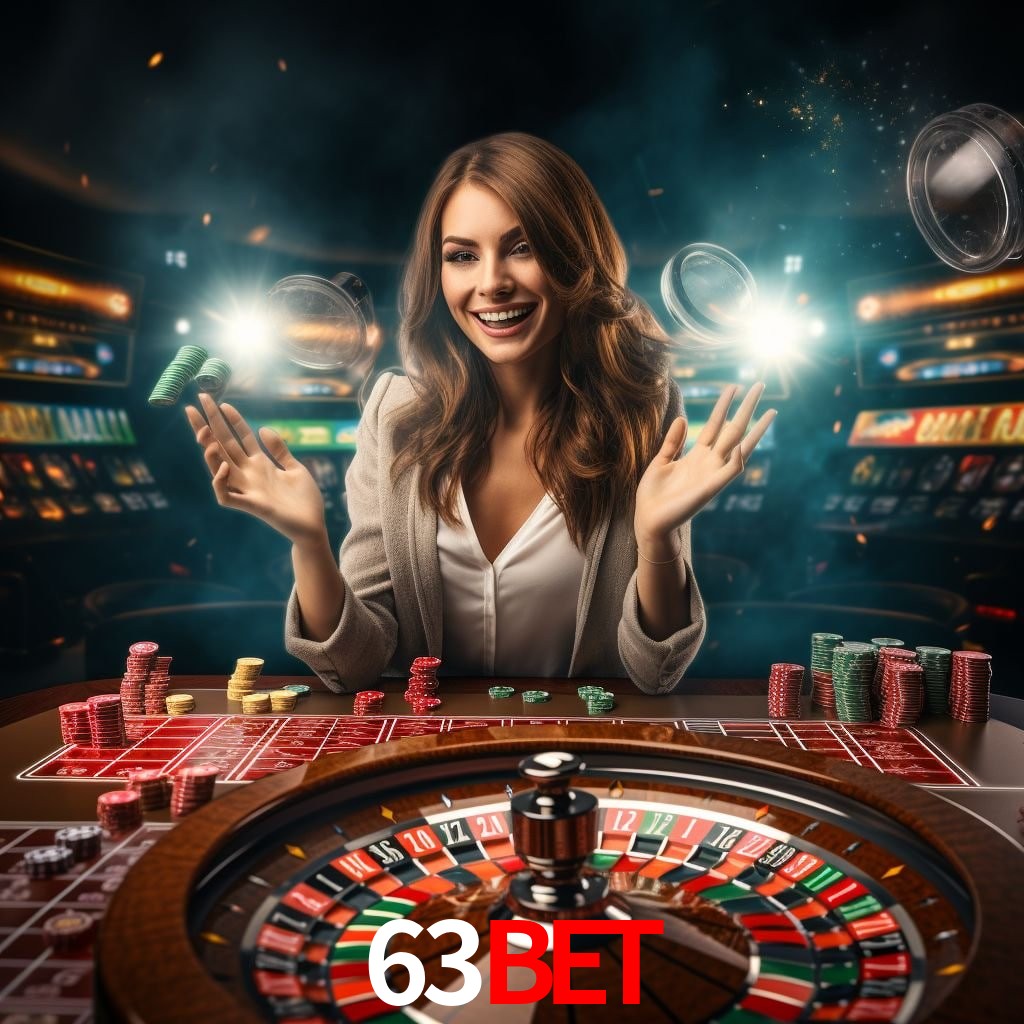 Sinta a adrenalina dos jogos de cassino com 63bet